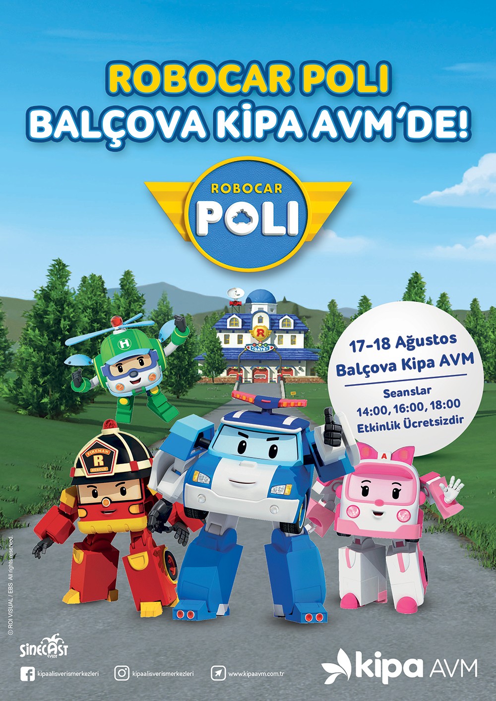 Robocar Poli Çiğli Kipa AVM’de!